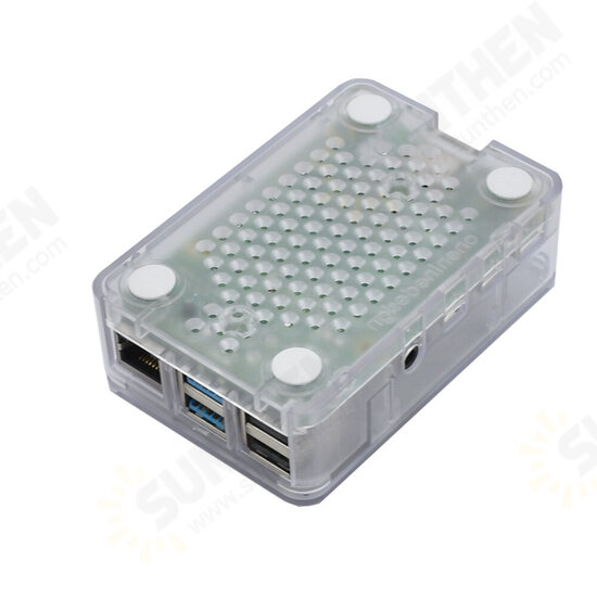 Updated Raspberry Pi ABS Case Black/White/Transparent Enclosure Box V4 for Raspberry Pi 4B Updated Raspberry Pi ABS Case Black/White/Transparent Enclosure Box V4 for Raspberry Pi 4B