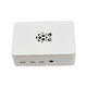Updated Raspberry Pi ABS Case Black/White/Transparent Enclosure Box V4 for Raspberry Pi 4B Updated Raspberry Pi ABS Case Black/White/Transparent Enclosure Box V4 for Raspberry Pi 4B