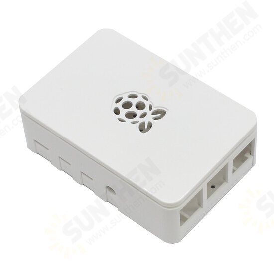 Updated Raspberry Pi ABS Case Black/White/Transparent Enclosure Box V4 for Raspberry Pi 4B