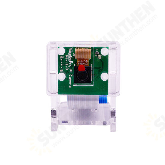 Acrylic Protective Case Bracket for Raspberry Pi 4B/3B+ Camera