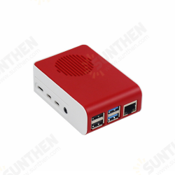 ABS Protective Case with Cooling Fan Version for Raspberry Pi 4B ABS Protective Case with Cooling Fan Version for Raspberry Pi 4B