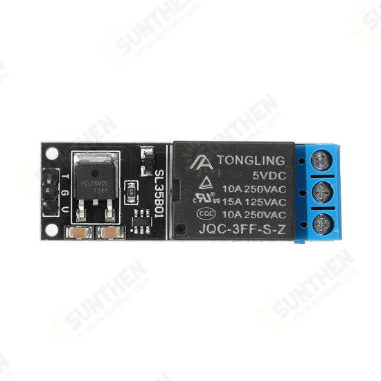 1 Channel 12V Bistable Self-locking Relay Module Button MCU Low-level Control Switch