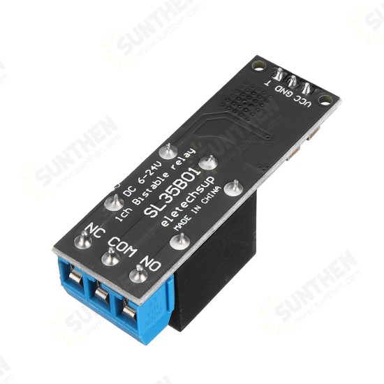 1 Channel 12V Bistable Self-locking Relay Module Button MCU Low-level Control Switch