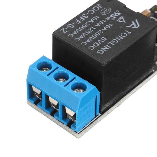 1 Channel 12V Bistable Self-locking Relay Module Button MCU Low-level Control Switch