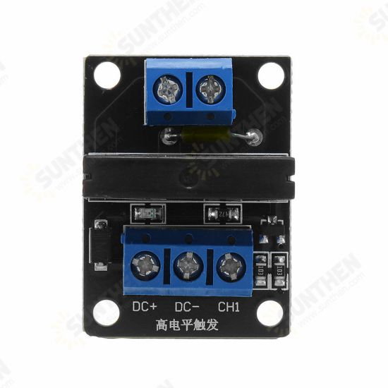 1 Channel DC5V Solid State Relay Module AC240V 2A Low Level Trigger Relay Board Relais Module