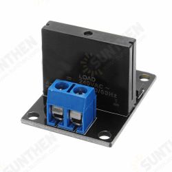 1 Channel DC5V Solid State Relay Module AC240V 2A Low Level Trigger Relay Board Relais Module 1 Channel DC5V Solid State Relay Module AC240V 2A Low Level Trigger Relay Board Relais Module