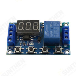 1 Way 6-30V Relay Module On/Off Switch Trigger Time Delay Circuit Timer Cycle Switch Relay