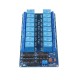 1/2/4/6/8/16 Relay Module 8 Channel with Optocoupler Relay Output 1 2 4 6 Relay Module 8 Channels Low Level Trigger 5/12/24V