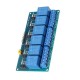 1/2/4/6/8/16 Relay Module 8 Channel with Optocoupler Relay Output 1 2 4 6 Relay Module 8 Channels Low Level Trigger 5/12/24V
