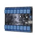 16-Channel 9-36V USB Electrical Module Serial Port Relay Motherboard