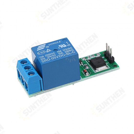 1CH Channel DC 12V 60-70MA Self-locking Relay Module Trigger Latch Relay Module Bistable