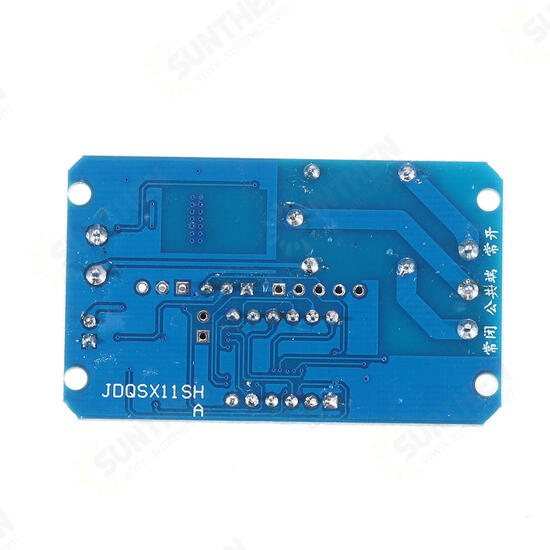 24V Trigger Time Delay Relay Module with LED Digital Display 0-999s 0-999min 0-999H Work-delay/Delay-work