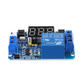 24V Trigger Time Delay Relay Module with LED Digital Display 0-999s 0-999min 0-999H Work-delay/Delay-work