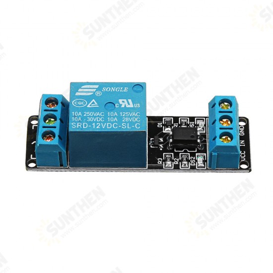 250A 10A DC12V 1CH Channel Relay Module Low Level Active For Home Smart PLC for Arduino - products that work with official Arduino boards