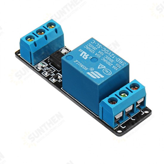 250A 10A DC12V 1CH Channel Relay Module Low Level Active For Home Smart PLC for Arduino - products that work with official Arduino boards