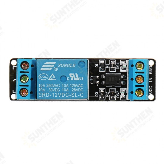 250A 10A DC12V 1CH Channel Relay Module Low Level Active For Home Smart PLC for Arduino - products that work with official Arduino boards