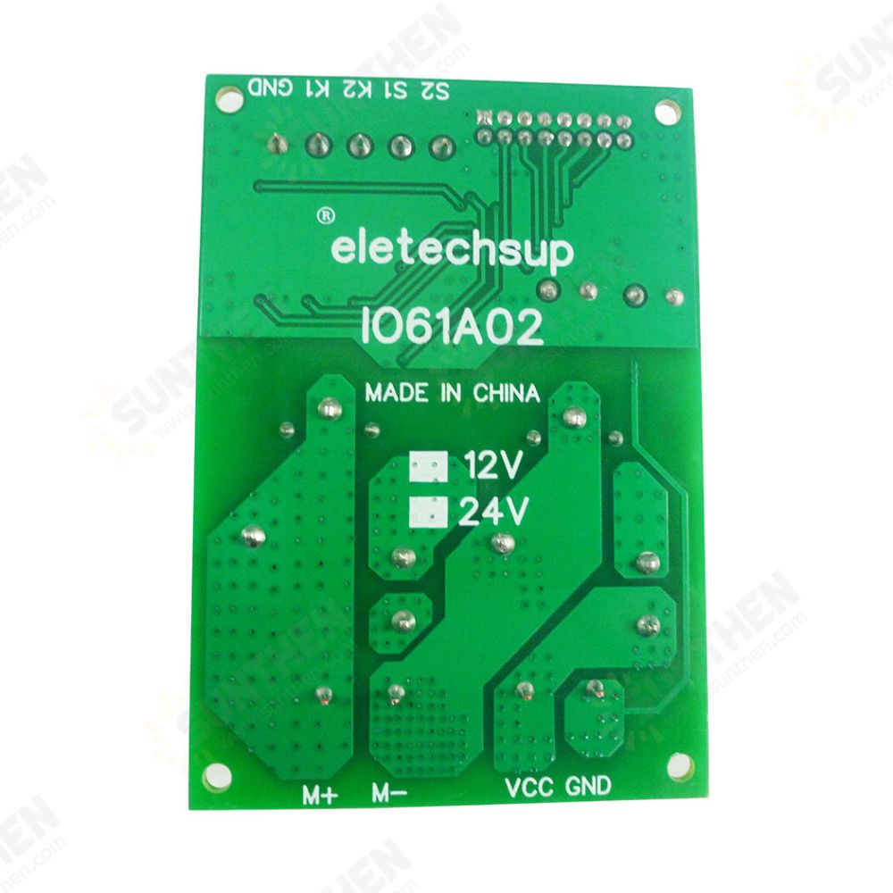 30A 12V 24V DC Motor Controller Relay Board Forward Reverse Control ...