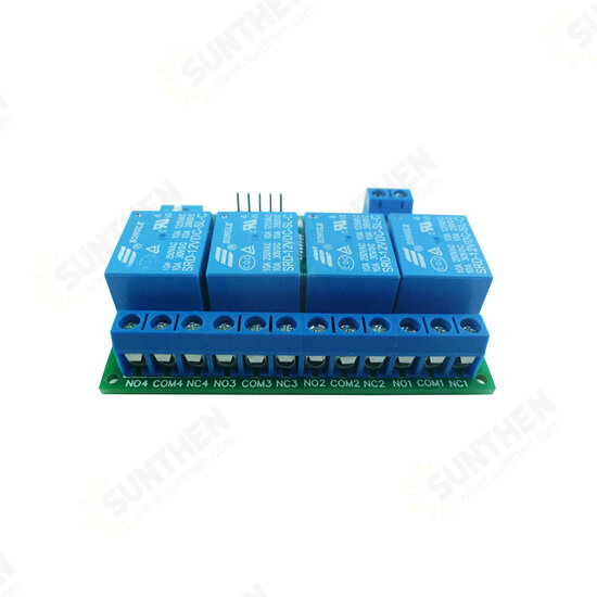 4CH Multifunction Delay Relay Module Flip-Flop Bistable Self-locking Interlock Power Conditioner Audio Device Power Up