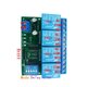 4CH Multifunction Delay Relay Module Flip-Flop Bistable Self-locking Interlock Power Conditioner Audio Device Power Up