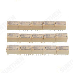 5Pcs G6S-2 5VDC 12VDC 24VDC Relay Module 2A 250VAC/DC220V 8PIN 5Pcs G6S-2 5VDC 12VDC 24VDC Relay Module 2A 250VAC/DC220V 8PIN