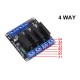 5V Relay 4 Channel SSR Low Level Solid State Relay Module 250V 2A with Fuse
