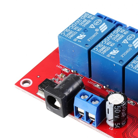 8 Channel 24V HID Driverless USB Relay USB Control Switch Computer Control Switch PC Intelligent Control Relay Module