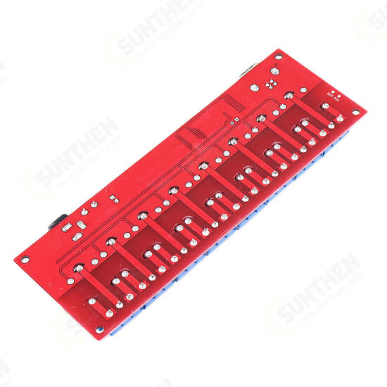 8 Channel 24V HID Driverless USB Relay USB Control Switch Computer Control Switch PC Intelligent Control Relay Module