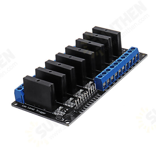 8 Channel DC 12V Relay Module Solid State High and low Level Trigger 240V2A