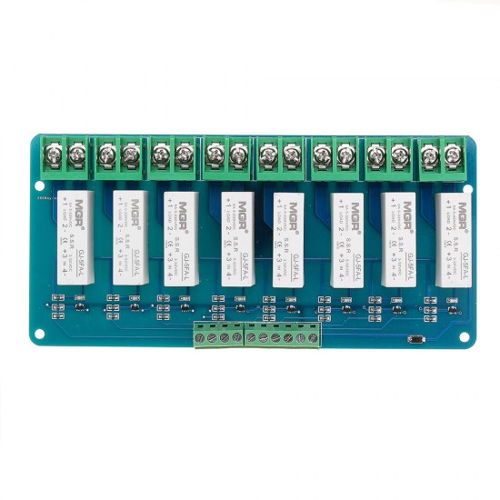 8 Channel Solid State High Power 3-5VDC 5A Relay Module for Arduino - products that work with official Arduino boards