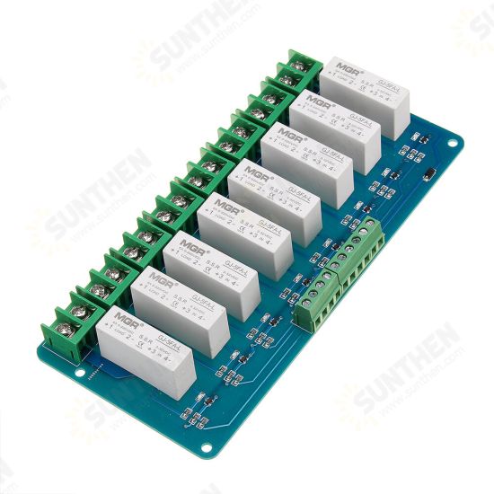 8 Channel Solid State High Power 3-5VDC 5A Relay Module for Arduino - products that work with official Arduino boards