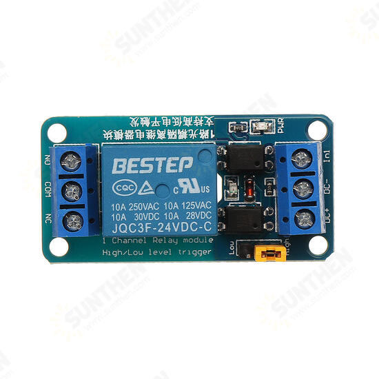 1 Channel 24V Relay Module High And Low Level Trigger For