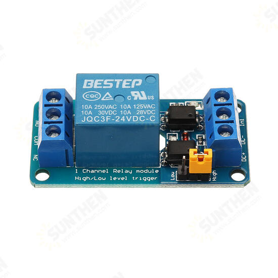 1 Channel 24V Relay Module High And Low Level Trigger For