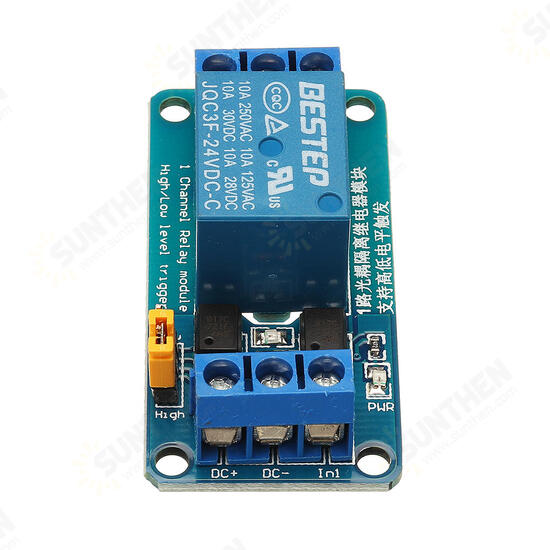 1 Channel 24V Relay Module High And Low Level Trigger For