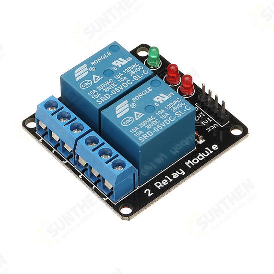 2 Channel 5V Relay Module Drive Board For Auduino MCU Control Board