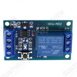 Bistable Relay Module 5V 12V Single Button Relay Module One Key Car Modification Start-Stop Self locking Car Modification Switch Bistable Relay Module 5V 12V Single Button Relay Module One Key Car Modification Start-Stop Self locking Car Modification Switch