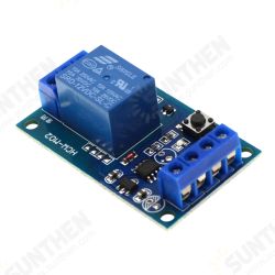 Bistable Relay Module 5V 12V Single Button Relay Module One Key Car Modification Start-Stop Self locking Car Modification Switch Bistable Relay Module 5V 12V Single Button Relay Module One Key Car Modification Start-Stop Self locking Car Modification Switch