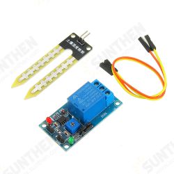 DC 12V Relay Controller Soil Moisture Humidity Sensor Module Automatically Watering DC 12V Relay Controller Soil Moisture Humidity Sensor Module Automatically Watering