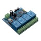 DC5V 4-Channel Android Mobile bluetooth Relay Module DC5V 4-Channel Android Mobile bluetooth Relay Module