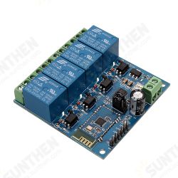 DC5V 4-Channel Android Mobile bluetooth Relay Module DC5V 4-Channel Android Mobile bluetooth Relay Module