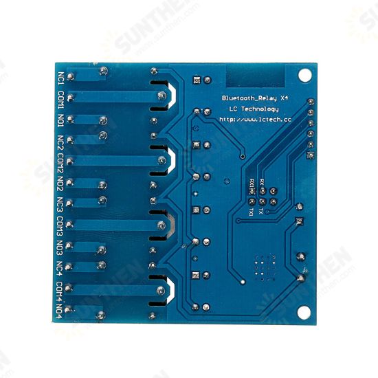 DC5V 4-Channel Android Mobile bluetooth Relay Module DC5V 4-Channel Android Mobile bluetooth Relay Module