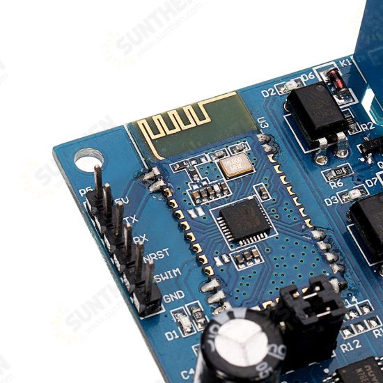 DC5V 4-Channel Android Mobile bluetooth Relay Module DC5V 4-Channel Android Mobile bluetooth Relay Module