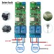 WiFi 2-way Relay Module Self-Locking/Interlock Switch Module Works with Amazon Alexa Google Home