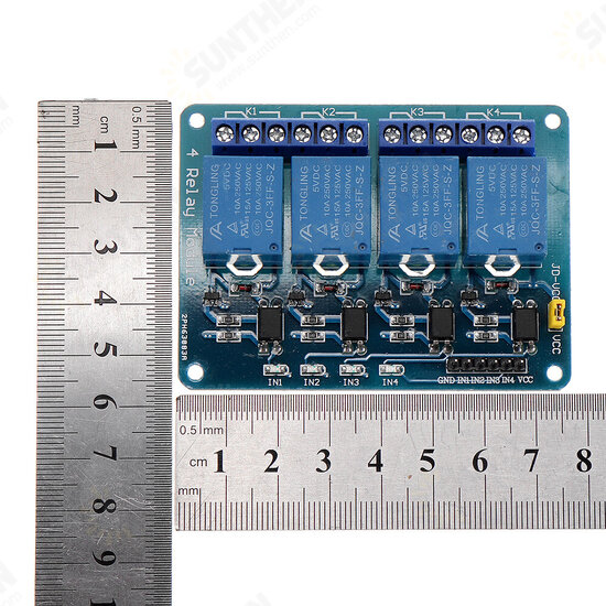 5V 4 Channel Relay Module For PIC ARM DSP AVR MSP430 for Arduino - products that work with official Arduino boards