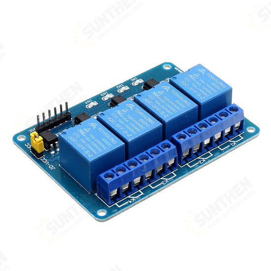 5V 4 Channel Relay Module For PIC ARM DSP AVR MSP430 for Arduino - products that work with official Arduino boards