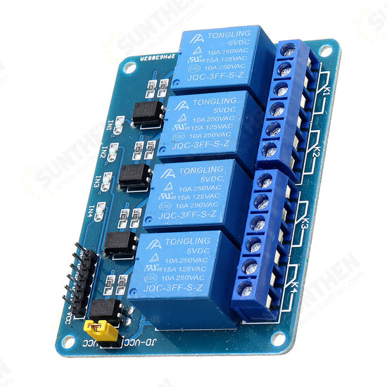 5V 4 Channel Relay Module For PIC ARM DSP AVR MSP430 for Arduino - products that work with official Arduino boards