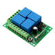 DC 12V 4CH Channel Wireless Remote Control Switch Learning Type Relay Control Module With Case