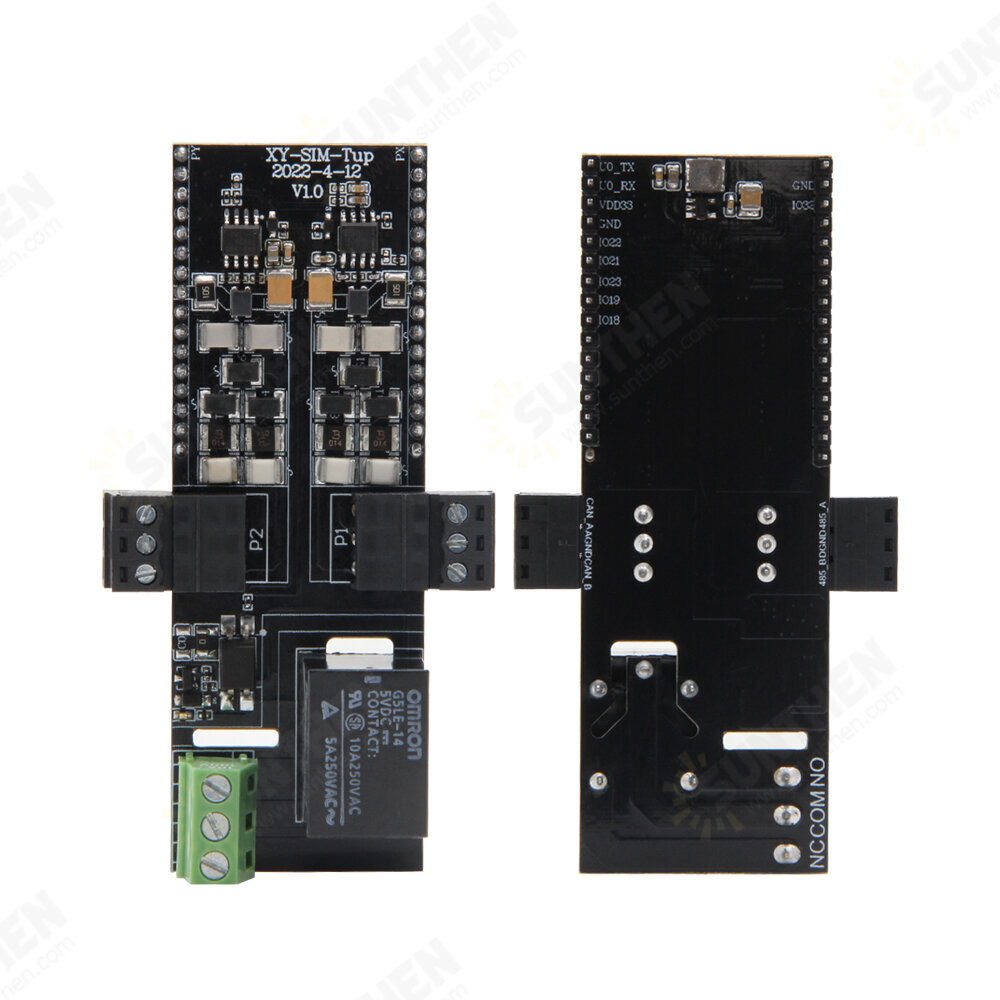 T-SimHat CAN RS485 Relay 5V With Optocoupler Isolation Module T-SIM ...