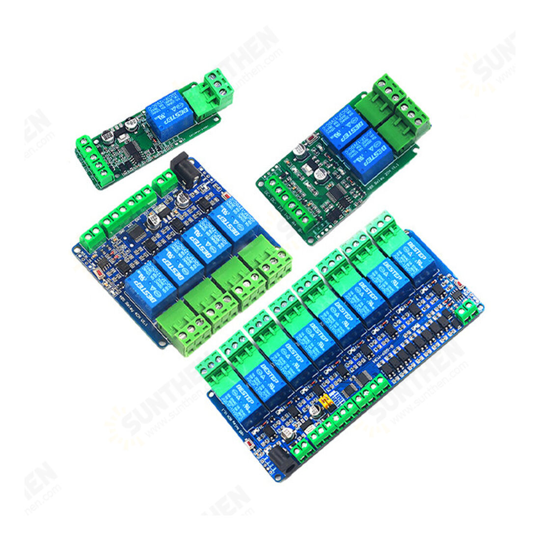 ModbusRtu 1/2/4/8 Channel 12V Relay Module Switch Modbus RTU 4 Channel