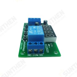 Multifunction Pulse Counter Switch Adjustable Timer Delay Turn On/Off Relay Module DC 5V 12V 24V Multifunction Pulse Counter Switch Adjustable Timer Delay Turn On/Off Relay Module DC 5V 12V 24V