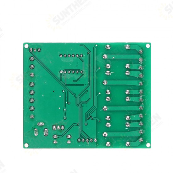 N722A04+TB411+UD68B01 N76E003 MCU Development Board MS51FB9AE Digital Tube LED Infrared Optocoupler RS485 Relay Module